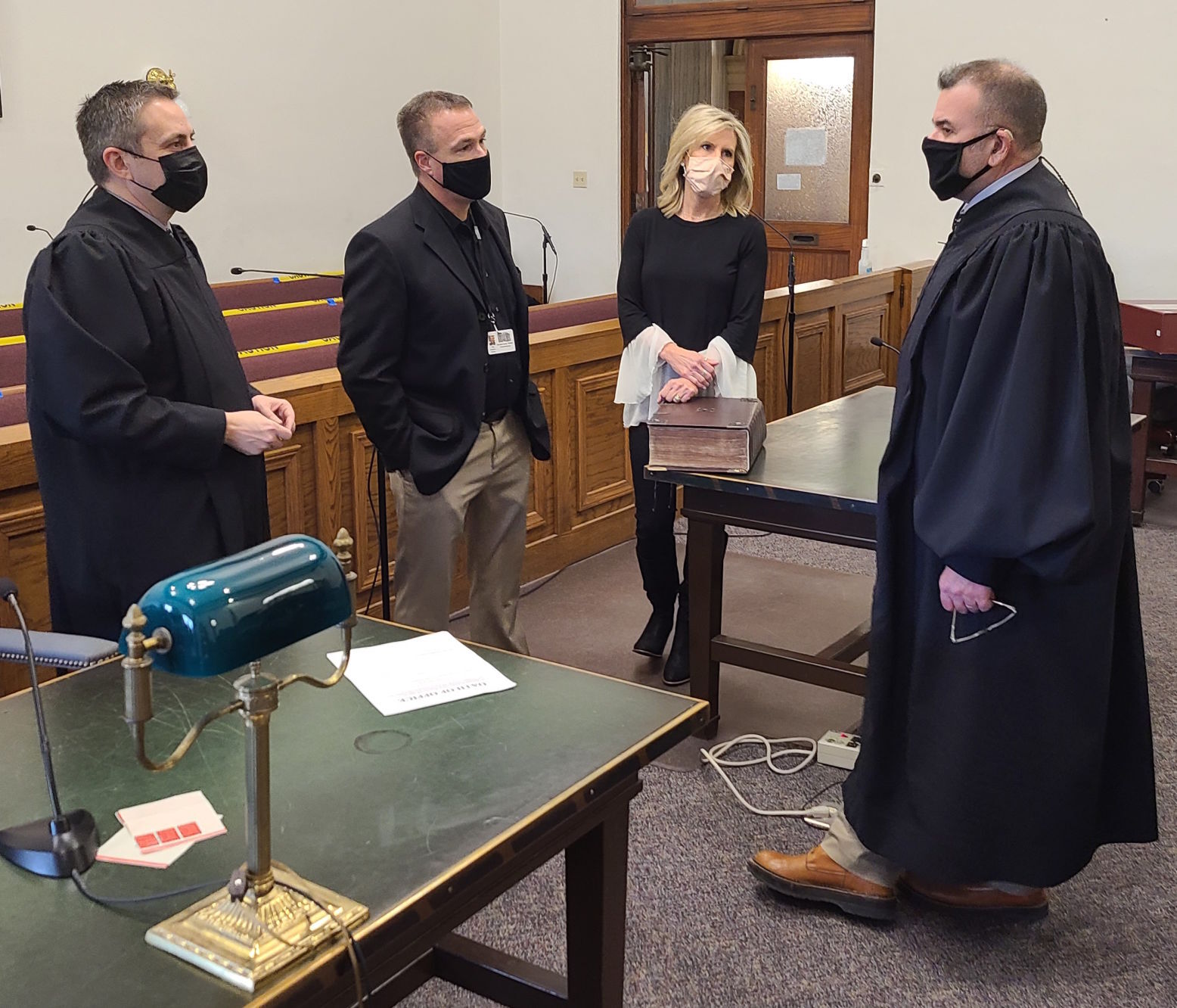 New DeKalb County commissioners take their oaths of office